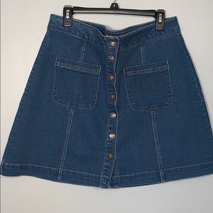 Denim skirt